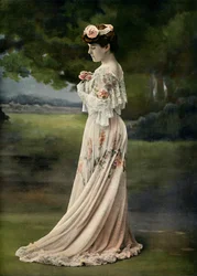 Theatre Du Vaudeville. - LEsboufe - Suzanne Despres, Rolle der Mme Richter-Mme Belgrand, 1904