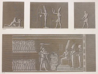 Theben: Karnak (Nahaufnahme)
