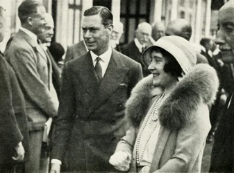 Ihre Majestäten auf der Royal Agricultural Show, Southampton, 1932, 1937