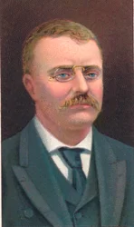 Theodore Roosevelt 1858-1919, 26. Präsident der Vereinigten Staaten, 1906