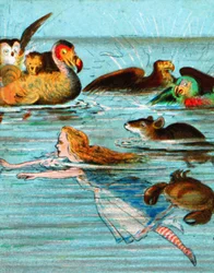 Es gab eine Maus, die planschte, um 1900