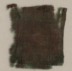 Drei Fragmente italienischer gotischer Seide, 1300er Jahre
