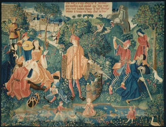 Zeit aus dem Set des Château de Chaumont, 1512-1515