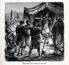 Titus Manlius verurteilt seinen Sohn