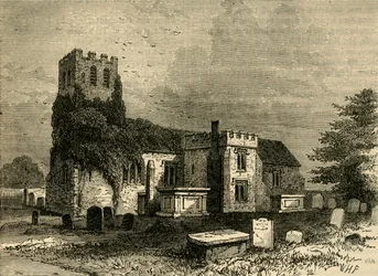 Tottenham Kirche, ca. 1876
