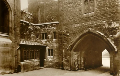 Tower of London. Der Wakefield Tower, um 1910