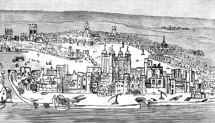 Tower of London, ca. 1543, 1893