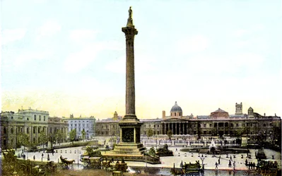 Trafalgar Square und Nelsonsäule, London, 20. Jahrhundert