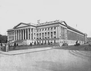 Treasury Building, Washington DC, USA, ca. 1900