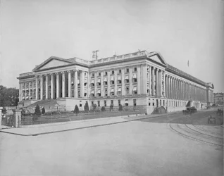 Treasury Building, Washington, D.C., ca. 1897