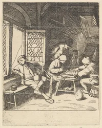 Tric-Trac-Spieler, 1610-85