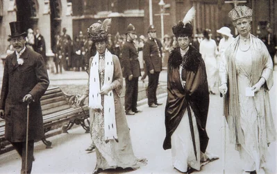 Zarin Maria Fjodorowna von Russland besucht Großbritannien, 1890er