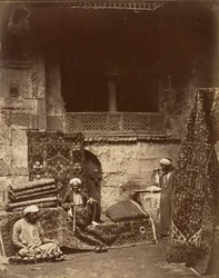 Türkischer Teppichbasar, Kairo