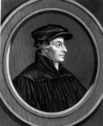 Ulrich Zwingli, Schweizer Reformator, ca. 1530, 1851
