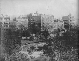 Union Square, New York, um 1897