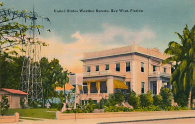 Wetteramt der Vereinigten Staaten, Key West, Florida, ca. 1940er