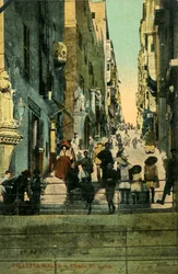 Valetta, Malta - Strada St. Lucia