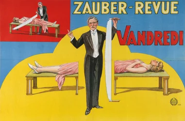 Vandredi Magic Revue Poster, 1923