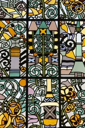 Varosligeti Calvinist Church (Detail)
