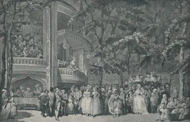 Vauxhall Gardens, 1785, 1920