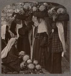 Gemüseverkäufer, Jerusalem