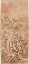 Venus an der Schmiede des Vulkan