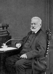 Victor Hugo, französischer Autor, 1872