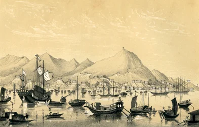 Victoria Town, Hongkong-Insel, 1847