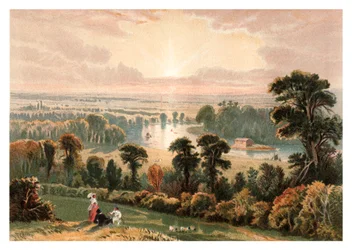 Blick vom Richmond Hill, 1880