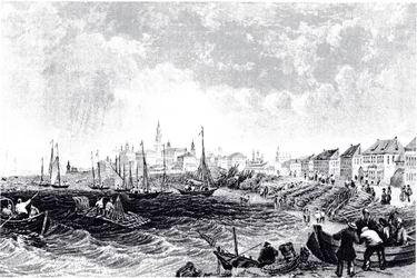 Ansicht von Kostroma, ca. 1835