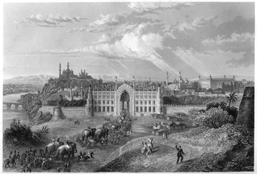 Ansicht von Lucknow, Indien