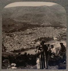 Ansicht von Nablus, ca. 1900