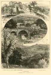 Ansichten in Chatsworth und Matlock, 1898