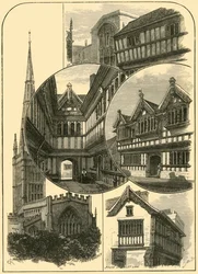 Ansichten in Coventry, 1898