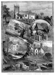 Ansichten von Sandringham, Norfolk, 1887