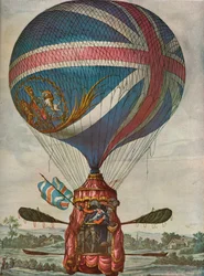 Vincent Lunardis zweiter Ballon: 3. Mai 1785, 1937