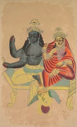 Vishnu und Lakshmi, 1800er Jahre