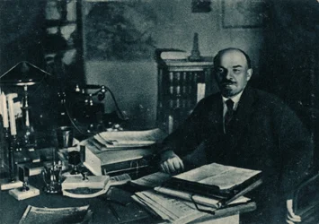 Wladimir Iljitsch Lenin, russischer bolschewistischer Führer, Moskau, Russland, 7. Oktober 1922