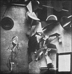 Wladimir Tatlins Entwurf für das Café Pittoresque