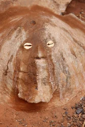 Voodoo-Fetisch in Togoville, Togoville, Togo