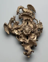 Wanddekoration, 1715-1725