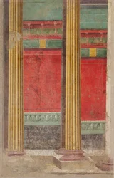 Wandmalerei aus Raum F der Villa von P. Fannius Synistor in Boscoreale, ca. 50-40 v. Chr.