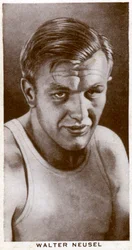 Walter Neusel, deutscher Boxer, 1938