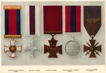 Kriegsauszeichnungen, 1919