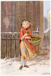 Brunnenkresseverkäufer, ca. 1880