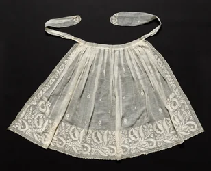 Hochzeitsschürze, ca. 1830er Jahre