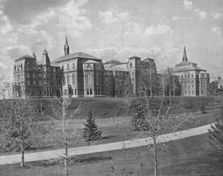 Wellesley Cottage, Wellesley, Massachusetts, USA, um 1900