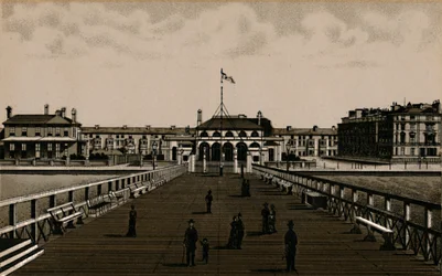 Wellington Pier, um 1880