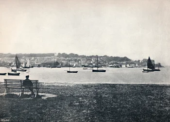 West Cowes - Blick von East Cowes