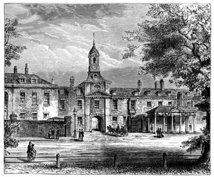 Westfassade des Kensington Palace, London, 1900